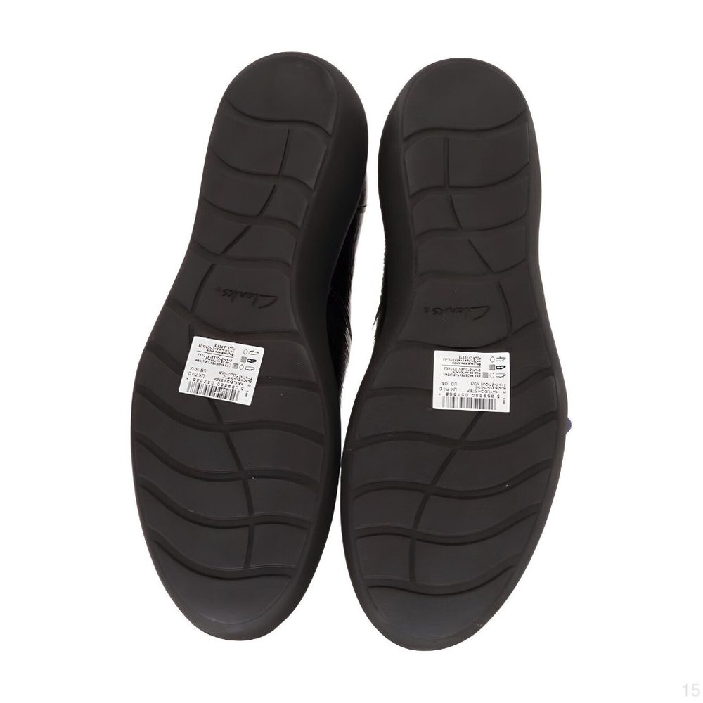 Clarks Womens Kayleigh Step Loafer, Black Synthetic, Size 10 - Picture 3 of 8